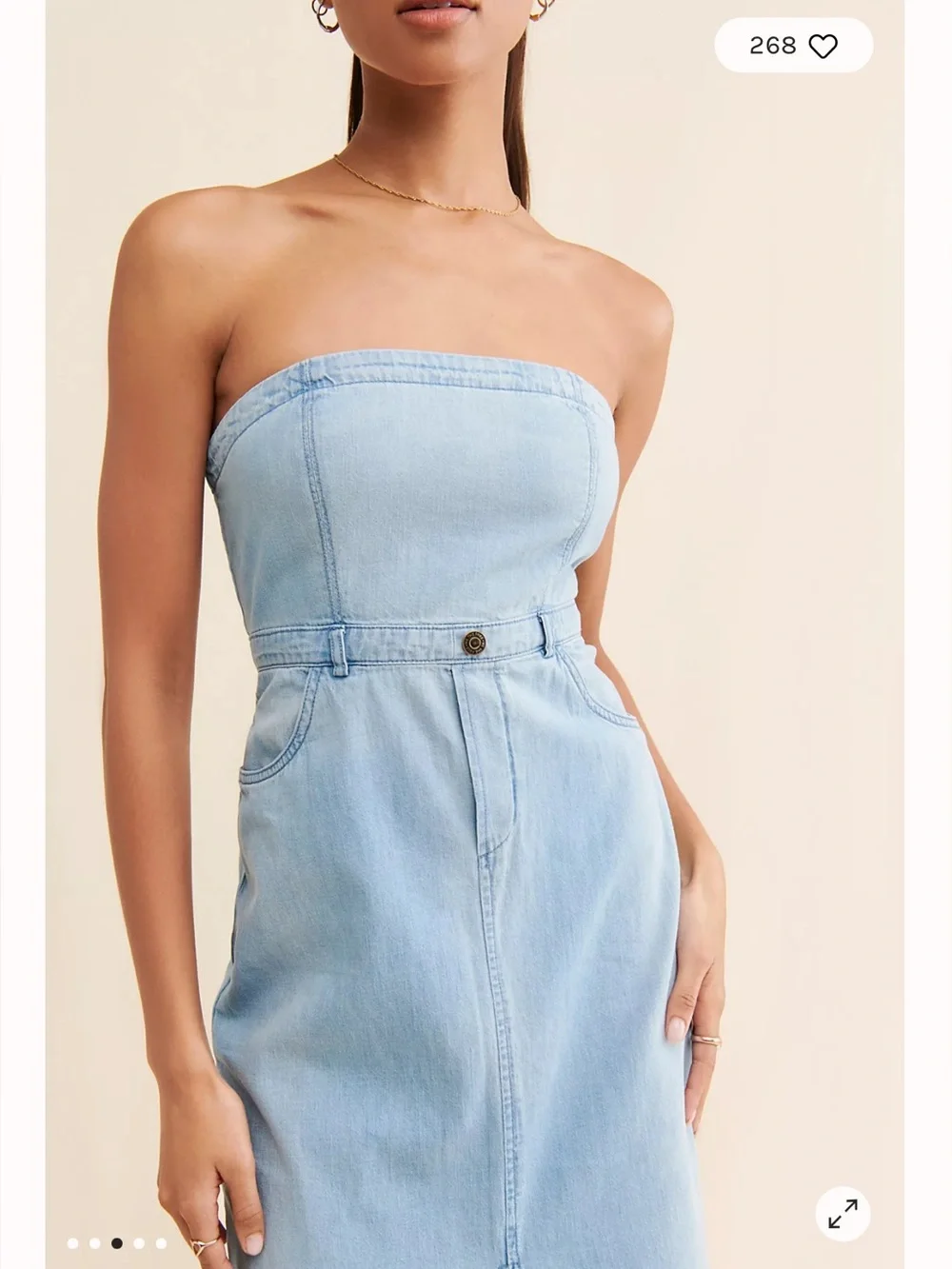 Free People Picture Perfect Midi Dress